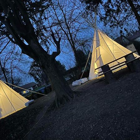 Chateau Moravany - Apartmany, Teepee A Wellness Ronov Nad Doubravou Bagian luar foto