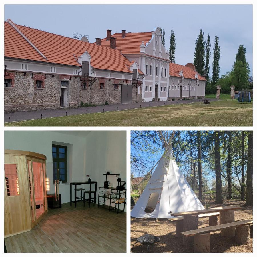 Chateau Moravany - Apartmany, Teepee A Wellness Ronov Nad Doubravou Bagian luar foto